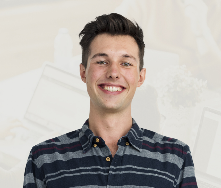 A smiling man from untold because he grew their Instagram